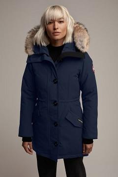 Chamarras Canada Goose Mujer Mexico - Rossclair Abrigos Azul Oscuro Marino KR8641792